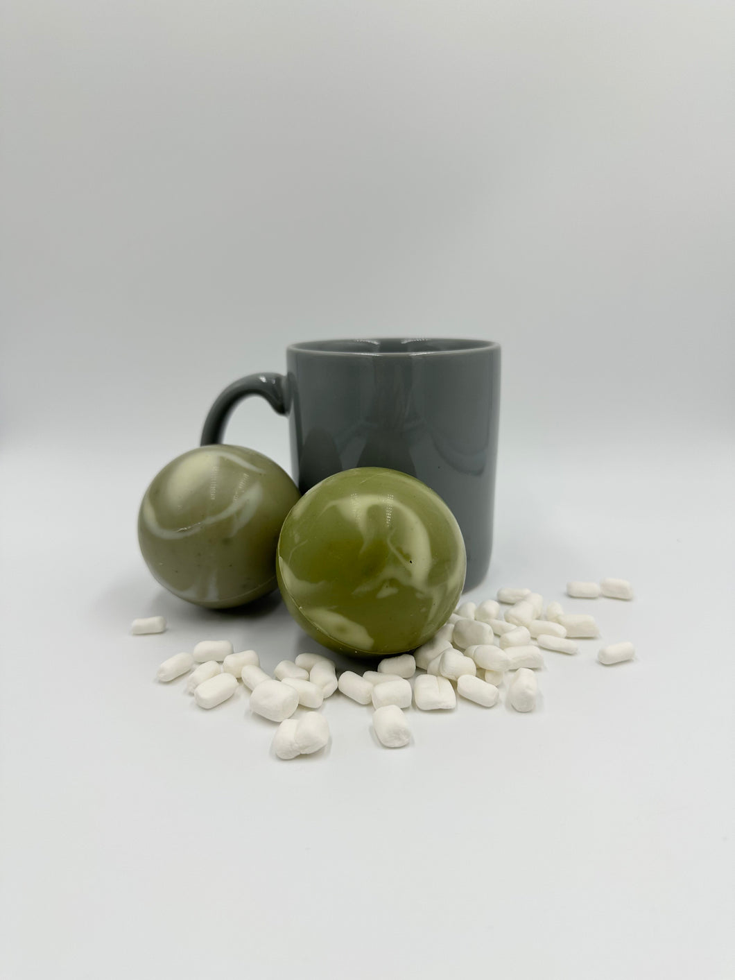 Matcha Hot Chocolate Orbs