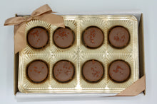 Load image into Gallery viewer, ChocoEve Milk Chocolate Caramel Cup with Hawaiian Sea Salt - 8 Piece Gift Box
